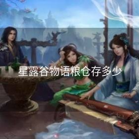 星露谷物语粮仓存多少