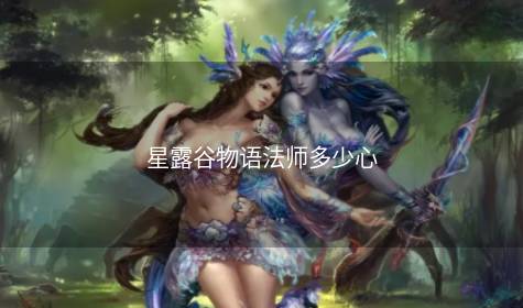 星露谷物语法师多少心